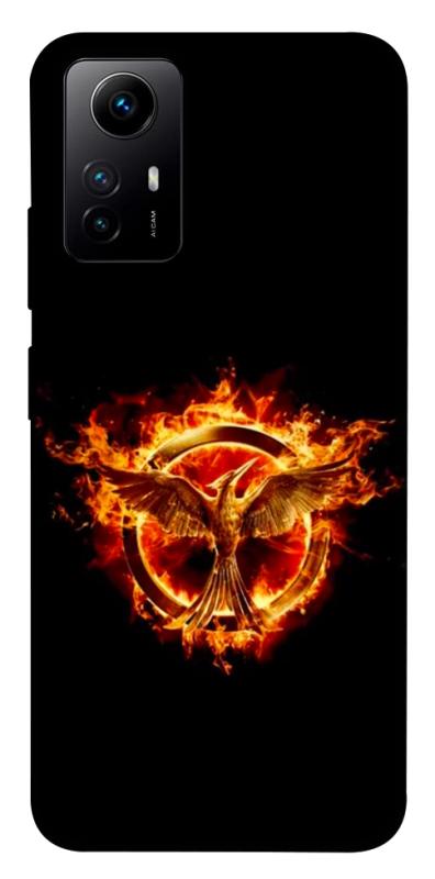 Чохол itsPrint Hunger games logo для Xiaomi Redmi Note 12S, кіно, купити оптом з доставкою