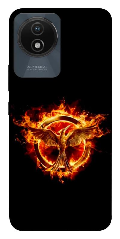 Чохол itsPrint Hunger games logo для Vivo Y02, кіно, купити оптом з доставкою