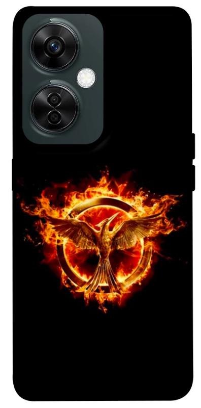 Чохол itsPrint Hunger games logo для OnePlus Nord CE 3 Lite, кіно, купити оптом з доставкою