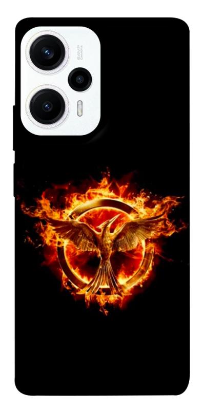 Чохол itsPrint Hunger games logo для Xiaomi Poco F5 / Note 12 Turbo, кіно, купити оптом з доставкою