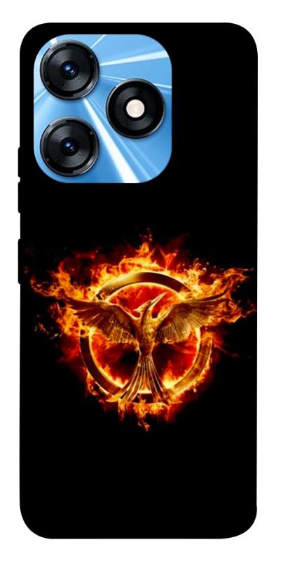 Чохол itsPrint Hunger games logo для TECNO Spark 10 Pro, кіно, купити оптом з доставкою