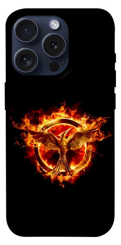 Чохол itsPrint Hunger games logo для Apple iPhone 15 Pro (6.1"), кіно, купити оптом з доставкою