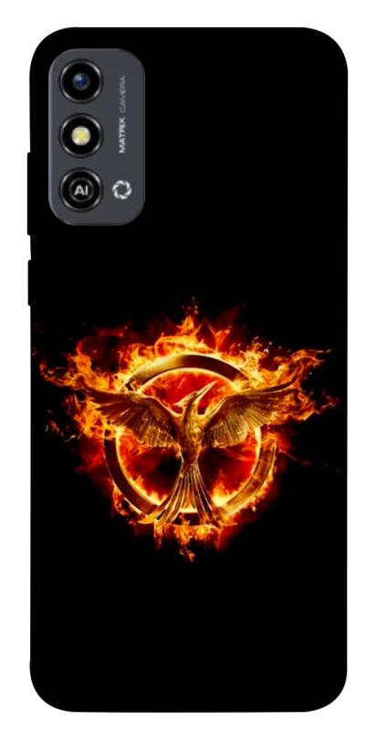 Чохол itsPrint Hunger games logo для ZTE Blade A53, кіно, купити оптом з доставкою