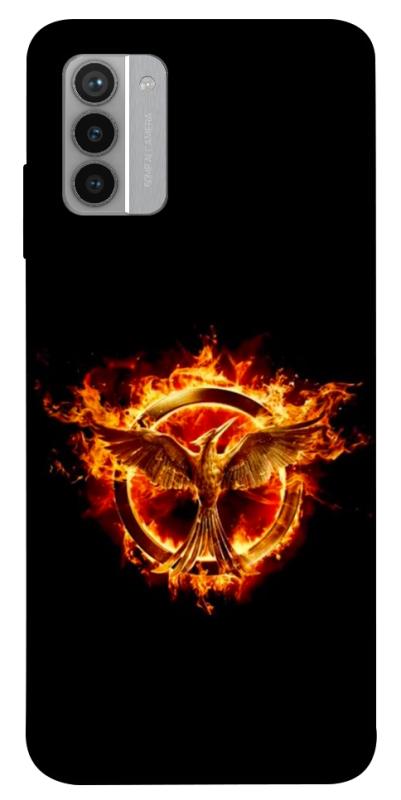 Чохол itsPrint Hunger games logo для Nokia G42, кіно, купити оптом з доставкою