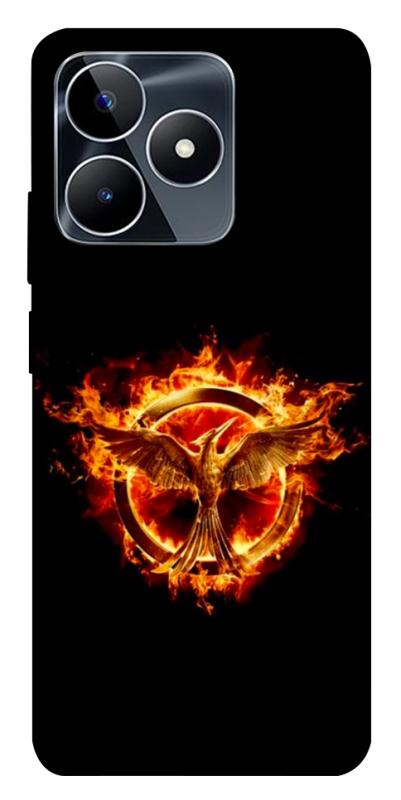 Чохол itsPrint Hunger games logo для Realme C53, кіно, купити оптом з доставкою