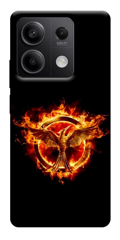 Чохол itsPrint Hunger games logo для Xiaomi Redmi Note 13 5G, кіно, купити оптом з доставкою