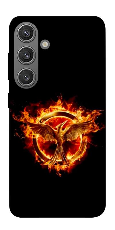 Чохол itsPrint Hunger games logo для Samsung Galaxy S24+, кіно, купити оптом з доставкою