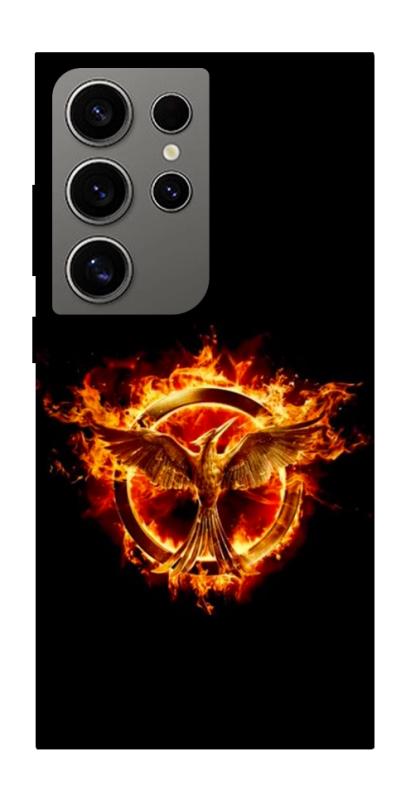 Чохол itsPrint Hunger games logo для Samsung Galaxy S24 Ultra, кіно, купити оптом з доставкою