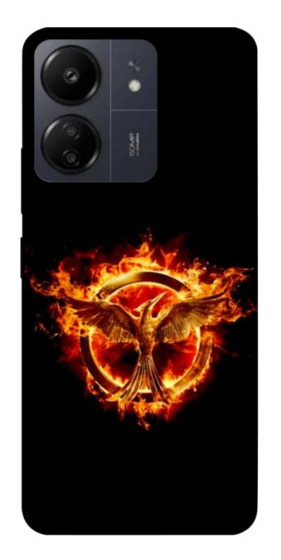 Чохол itsPrint Hunger games logo для Xiaomi Redmi 13C, кіно, купити оптом з доставкою