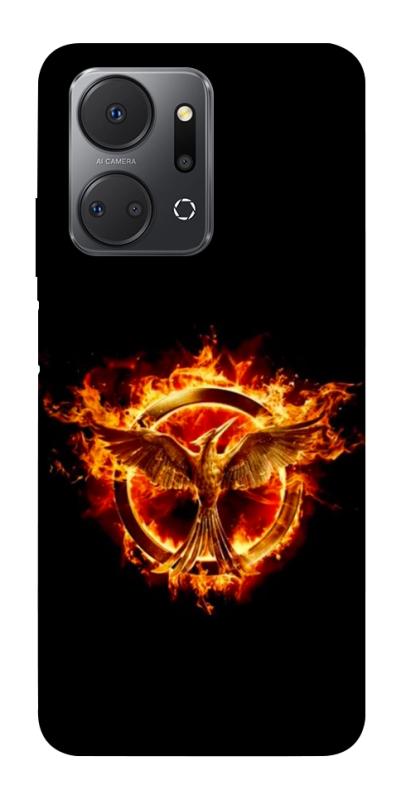 Чохол itsPrint Hunger games logo для Huawei Honor X7a, кіно, купити оптом з доставкою