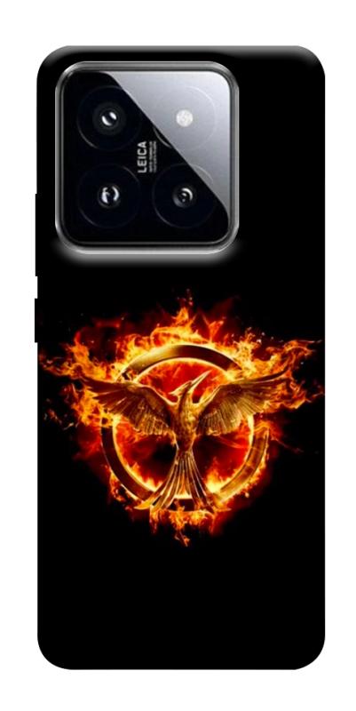 Чохол itsPrint Hunger games logo для Xiaomi 14 Pro, кіно, купити оптом з доставкою