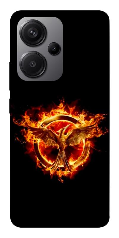 Чохол itsPrint Hunger games logo для Xiaomi Redmi Note 13 Pro+, кіно, купити оптом з доставкою