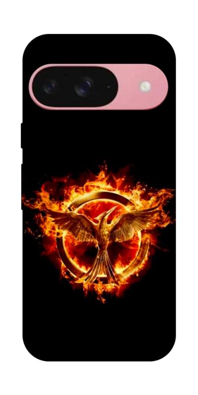 Чохол itsPrint Hunger games logo для Google Pixel 9, кіно, купити оптом з доставкою