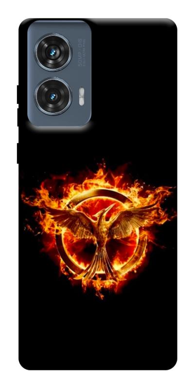 Чохол itsPrint Hunger games logo для Motorola Edge 50 Fusion, кіно, купити оптом з доставкою