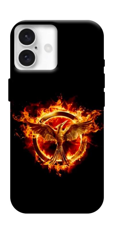 Чохол itsPrint Hunger games logo для Apple iPhone 16 Plus (6.7"), кіно, купити оптом з доставкою