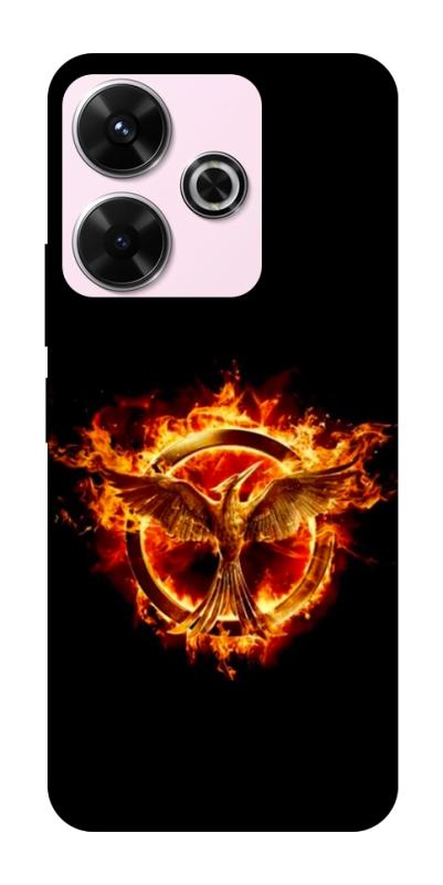 Чохол itsPrint Hunger games logo для Xiaomi Redmi 13 4G / Poco M6 4G, кіно, купити оптом з доставкою