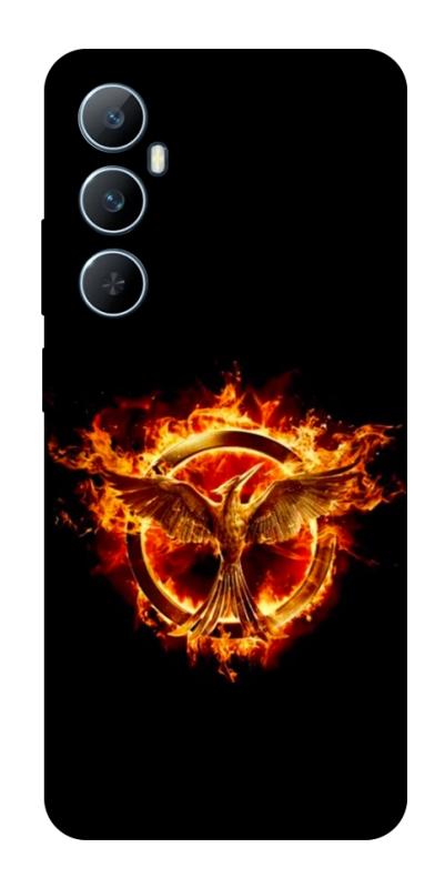 Чохол itsPrint Hunger games logo для Realme C65 4G, кіно, купити оптом з доставкою