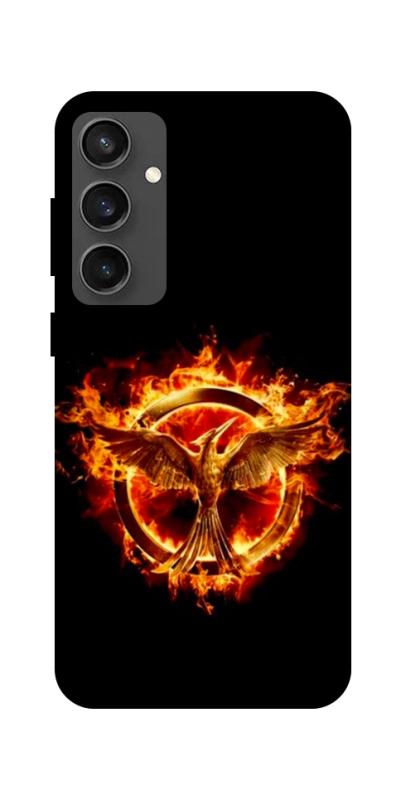 Чохол itsPrint Hunger games logo для Samsung Galaxy S24 FE, кіно, купити оптом з доставкою