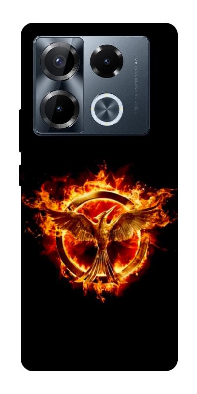 Чохол itsPrint Hunger games logo для Infinix Note 40 Pro 4G, кіно, купити оптом з доставкою
