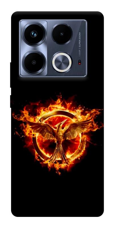 Чохол itsPrint Hunger games logo для Infinix Note 40 4G, кіно, купити оптом з доставкою