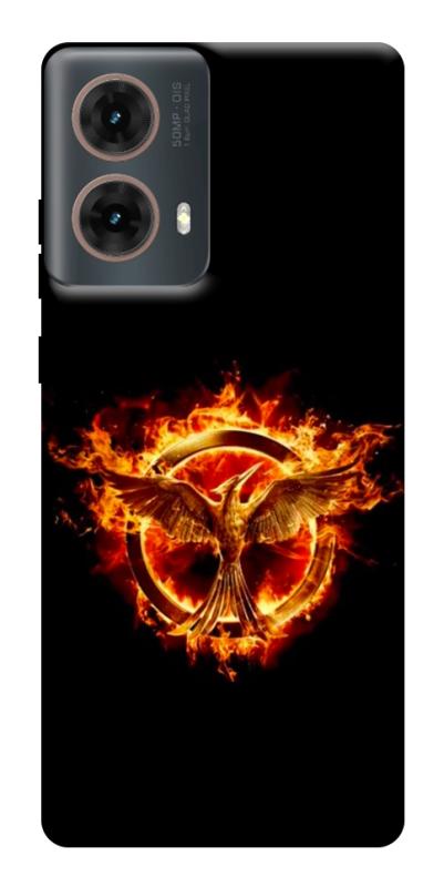 Чохол itsPrint Hunger games logo для Motorola Moto G85, кіно, купити оптом з доставкою