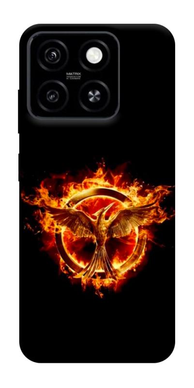 Чохол itsPrint Hunger games logo для ZTE Blade A55 4G, кіно, купити оптом з доставкою