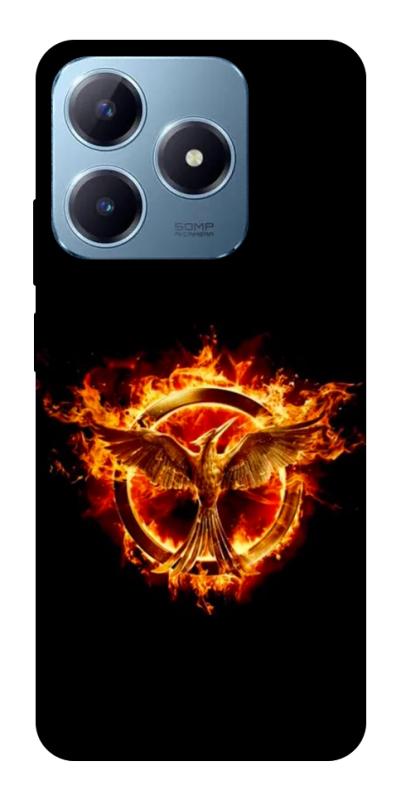 Чохол itsPrint Hunger games logo для Realme C63 4G, кіно, купити оптом з доставкою