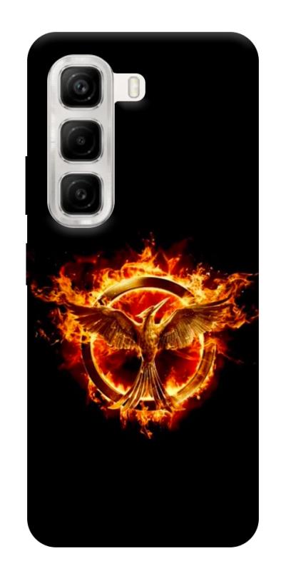 Чохол itsPrint Hunger games logo для Infinix Hot 50 4G, кіно, купити оптом з доставкою