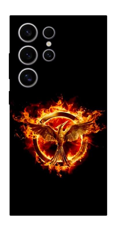 Чохол itsPrint Hunger games logo для Samsung Galaxy S25 Ultra, кіно, купити оптом з доставкою