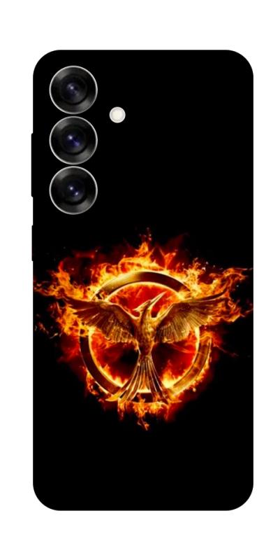 Чохол itsPrint Hunger games logo для Samsung Galaxy S25, кіно, купити оптом з доставкою