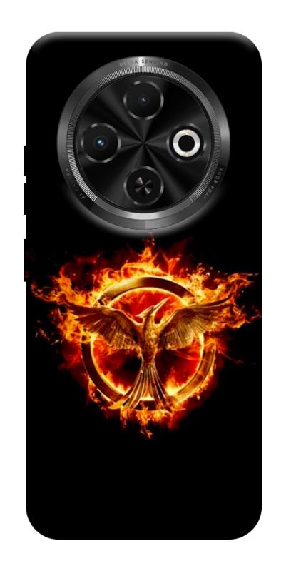 Чохол itsPrint Hunger games logo для TECNO Spark 30C, кіно, купити оптом з доставкою