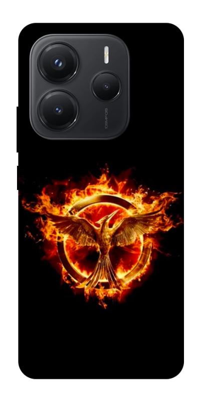 Чохол itsPrint Hunger games logo для Xiaomi Redmi Note 14 5G, кіно, купити оптом з доставкою