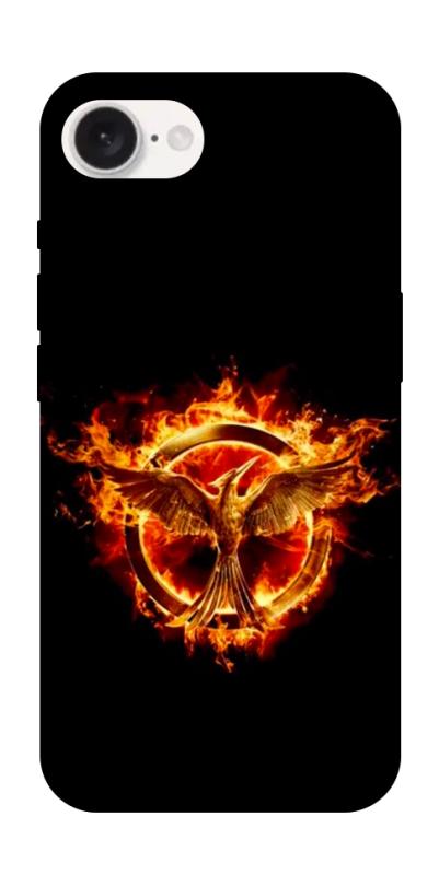 Чохол itsPrint Hunger games logo для Apple iPhone 16e (6.1"), кіно, купити оптом з доставкою