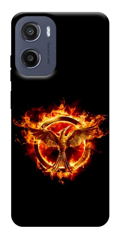 Чохол itsPrint Hunger games logo для Motorola Moto G05, кіно, купити оптом з доставкою