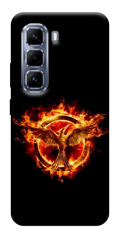 Чохол itsPrint Hunger games logo для Infinix Hot 50 Pro, кіно, купити оптом з доставкою