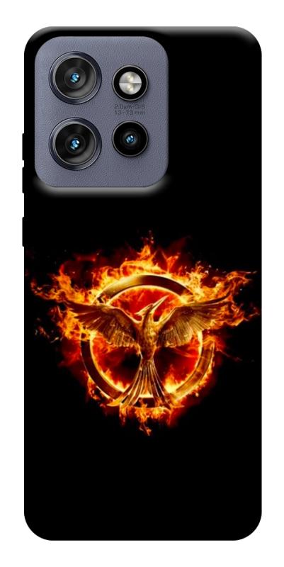 Чохол itsPrint Hunger games logo для Motorola Edge 50 Neo, кіно, купити оптом з доставкою