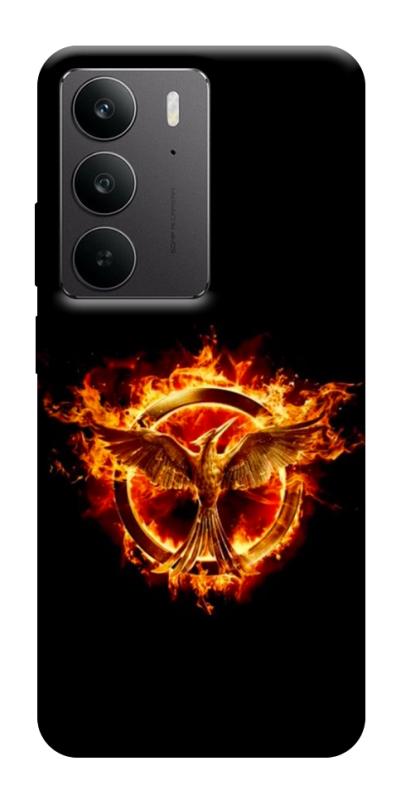 Чохол itsPrint Hunger games logo для Realme C75, кіно, купити оптом з доставкою