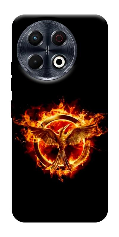 Чохол itsPrint Hunger games logo для TECNO Spark 30 Pro (KL7), кіно, купити оптом з доставкою