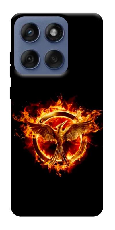 Чохол itsPrint Hunger games logo для Motorola Edge 60 Fusion, кіно, купити оптом з доставкою