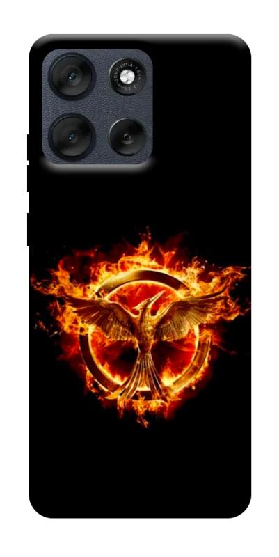 Чохол itsPrint Hunger games logo для Motorola Moto G56 5G, кіно, купити оптом з доставкою
