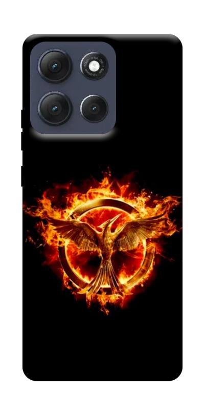Чохол itsPrint Hunger games logo для Motorola Moto G86 Power, кіно, купити оптом з доставкою