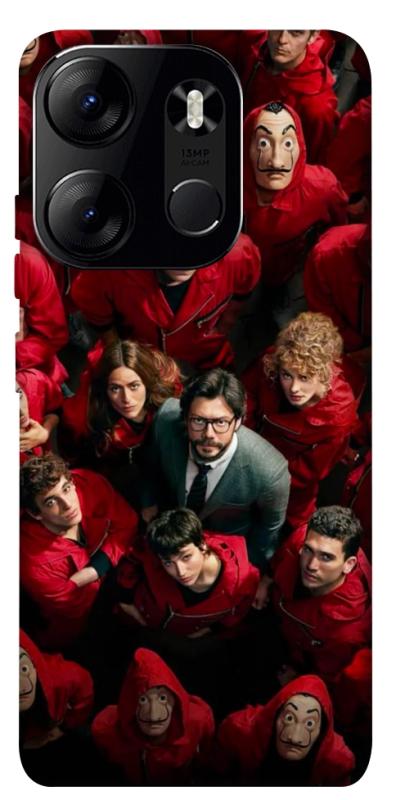 Чохол itsPrint Paper house для Tecno Spark Go 2023, кіно, купити оптом з доставкою