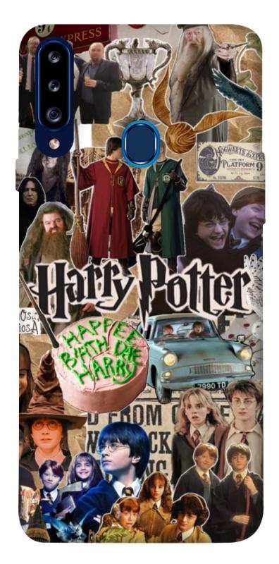 Чохол itsPrint Harry potter collage для Samsung Galaxy A20s, кіно, купити оптом з доставкою