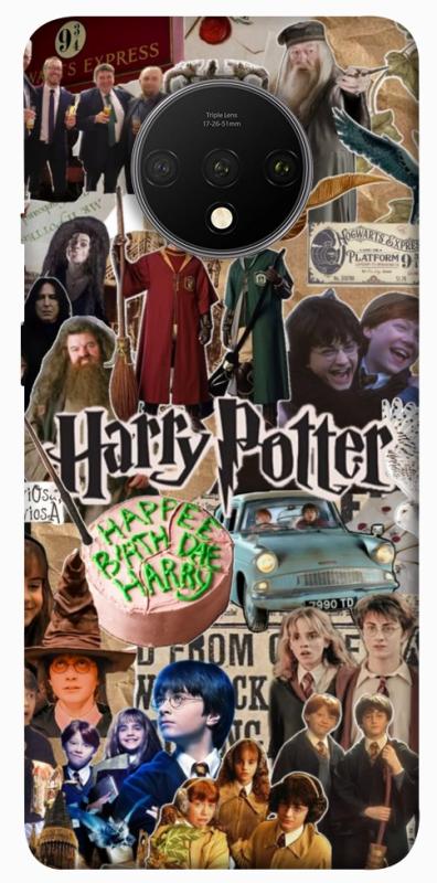 Чохол itsPrint Harry potter collage для OnePlus 7T, кіно, купити оптом з доставкою
