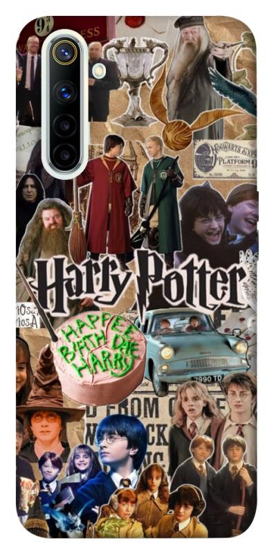 Чохол itsPrint Harry potter collage для Realme 6, кіно, купити оптом з доставкою