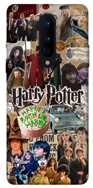Чохол itsPrint Harry potter collage для OnePlus 8, кіно, купити оптом з доставкою