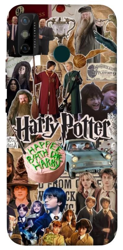 Чохол itsPrint Harry potter collage для TECNO Spark 6 Go, кіно, купити оптом з доставкою