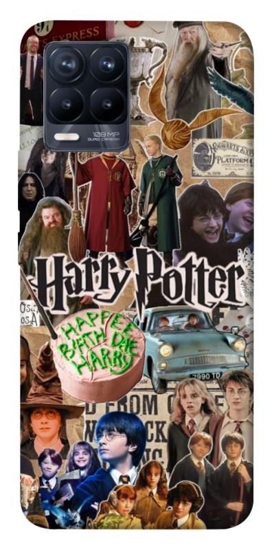 Чохол itsPrint Harry potter collage для Realme 8, кіно, купити оптом з доставкою