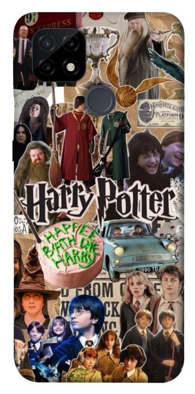 Чохол itsPrint Harry potter collage для Realme C21, кіно, купити оптом з доставкою