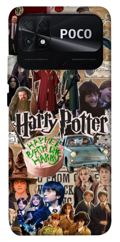 Чохол itsPrint Harry potter collage для Xiaomi Poco C40, кіно, купити оптом з доставкою